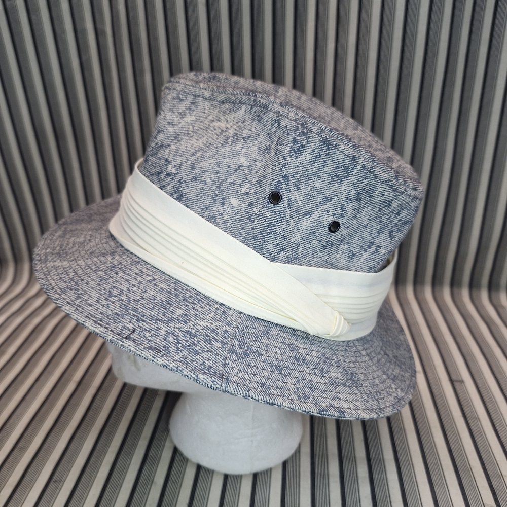 Americana Collection JHATS Denim Safari Hat Small Made USA